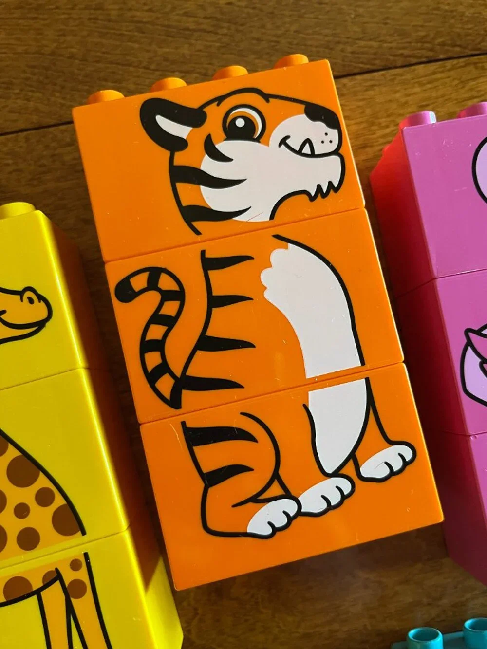 Duplo mix-and-match animal puzzle set